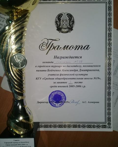 Қалалық баскетбол жарысы