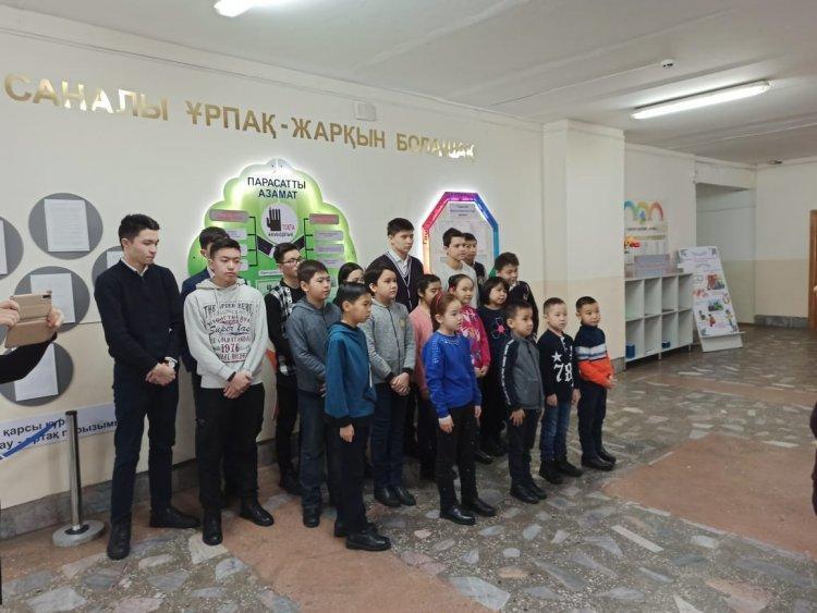 Абай Құнанбайұлының 175 жылдық мерейтойна арналған гимназияішілік шахмат сайысы