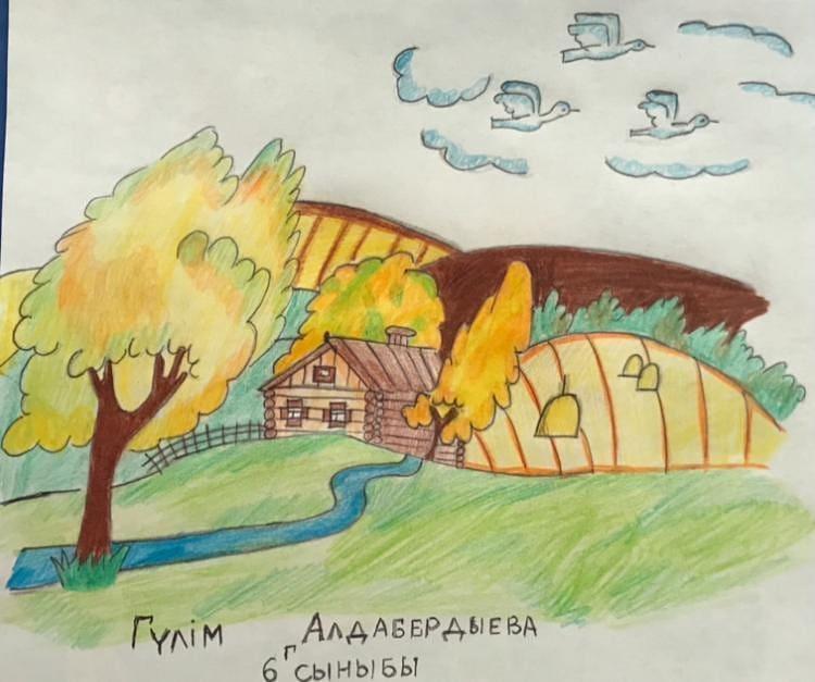 Гүлім Алдабердыева 6 "Г" сынып оқушысы