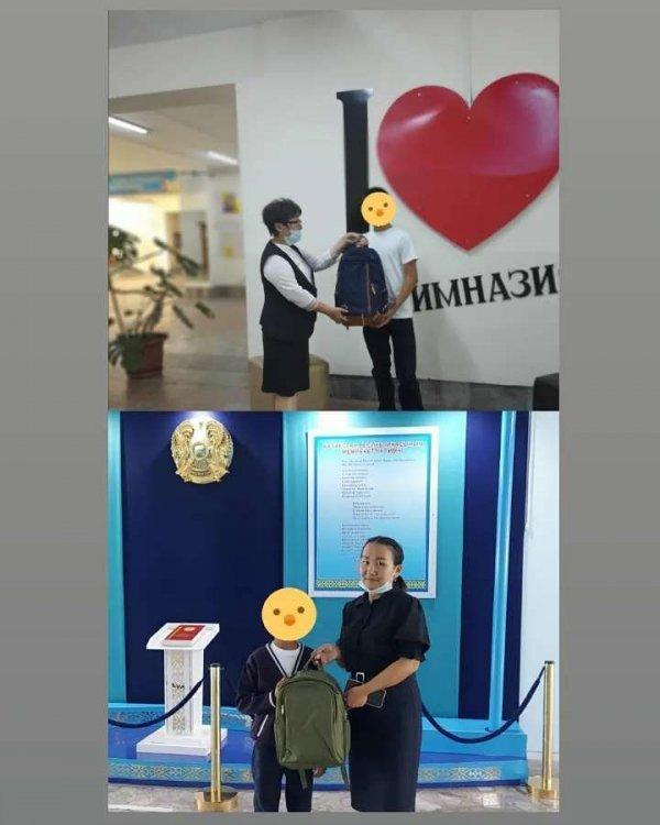 "Ыбырай Алтынсарин атындағы N37 гимназиясы" КММ «Мектепке жол» республикалық қайырымдылық акциясы өтіп жатыр.