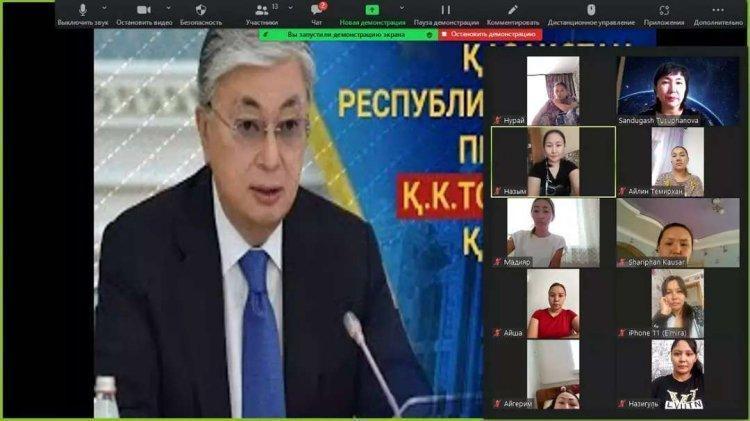 ҚР Президенті Қасым-Жомарт Тоқаевтың Қазақстан халқына жолдауымен таныстыру