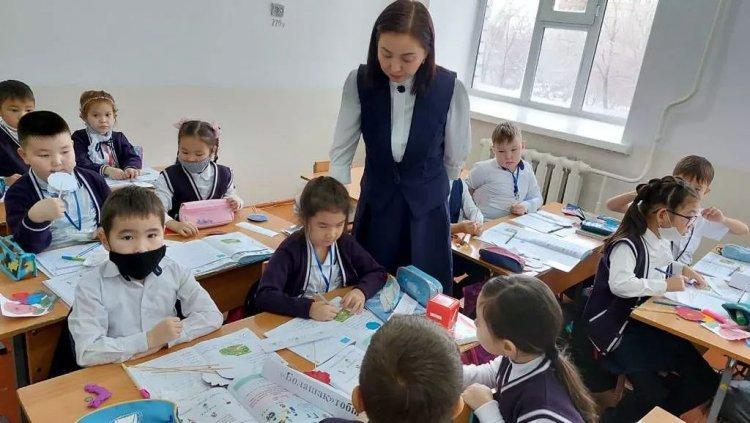 03.12.21 күні 1 "Г" сыныбында әліппе пәнінен " Г дыбысы мен әрпі" тақырыбында ашық сабақ өтті.