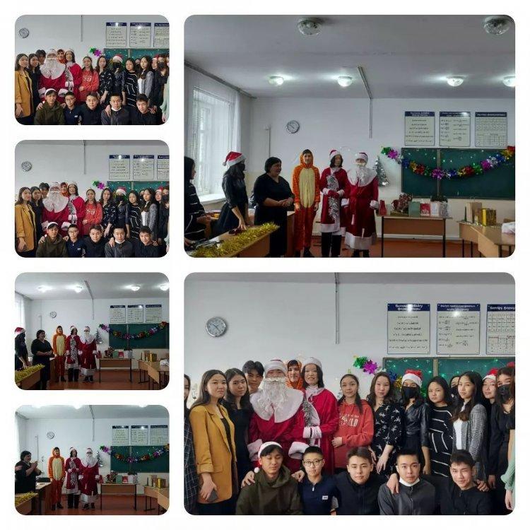 Жаңа жылдық жасыл шырша мерекесі құтты болсын! 9 "А" сынып