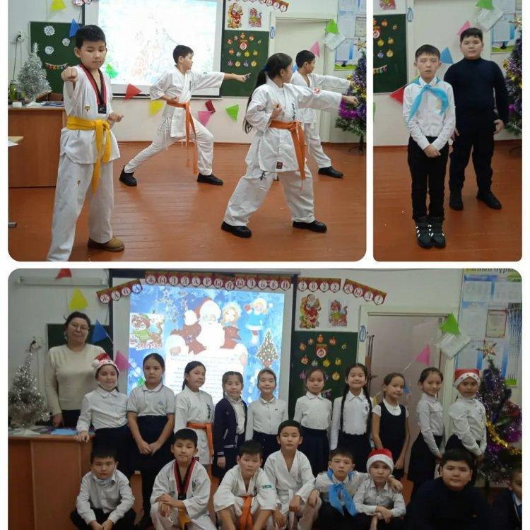 Жаңа жылдық жасыл шырша мерекесі құтты болсын! 3 "А" сыныбы