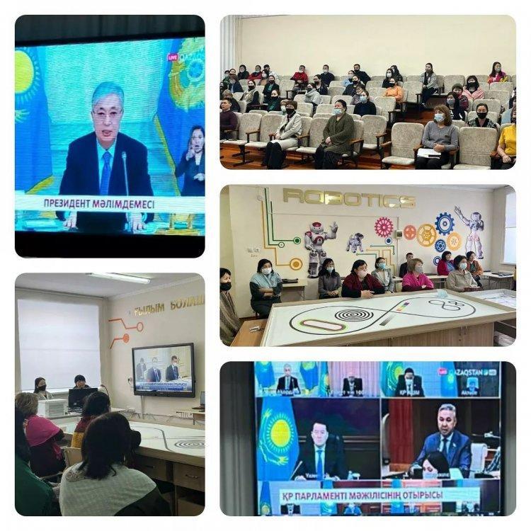 Қазастан Респбуликасы Парламент мәжілісінің отырысы тыңдалды.