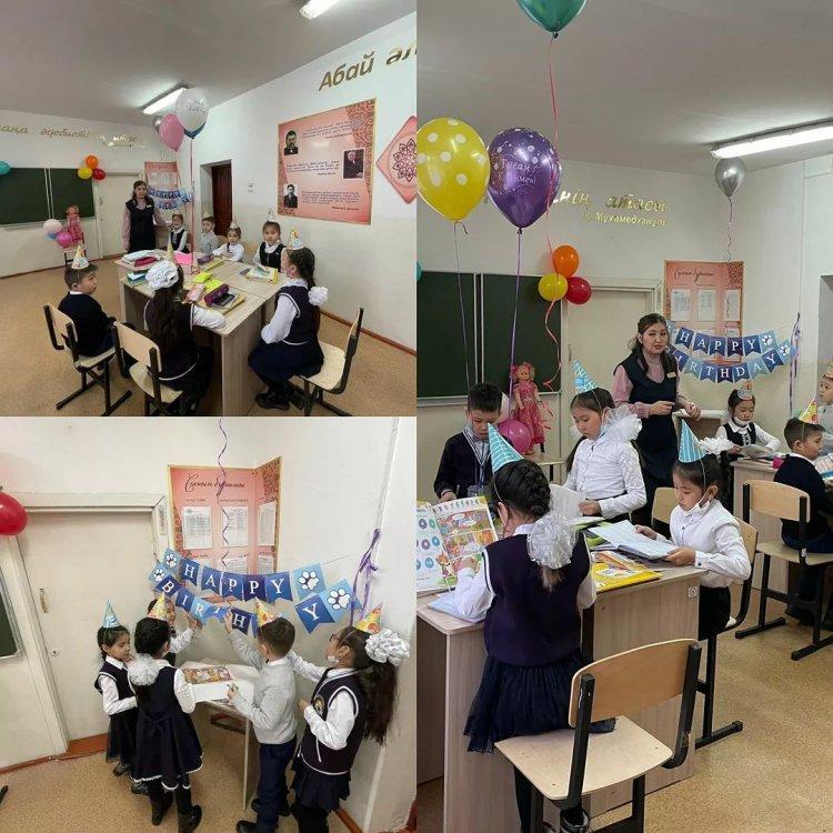 03.02.2022ж. "Ы.Алтынсарин атындағы √37 гимназиясы" КММ ағылшын тілі пәнінің онкүндігінде 2"Б"-сыныбында ашық сабақ өтті.