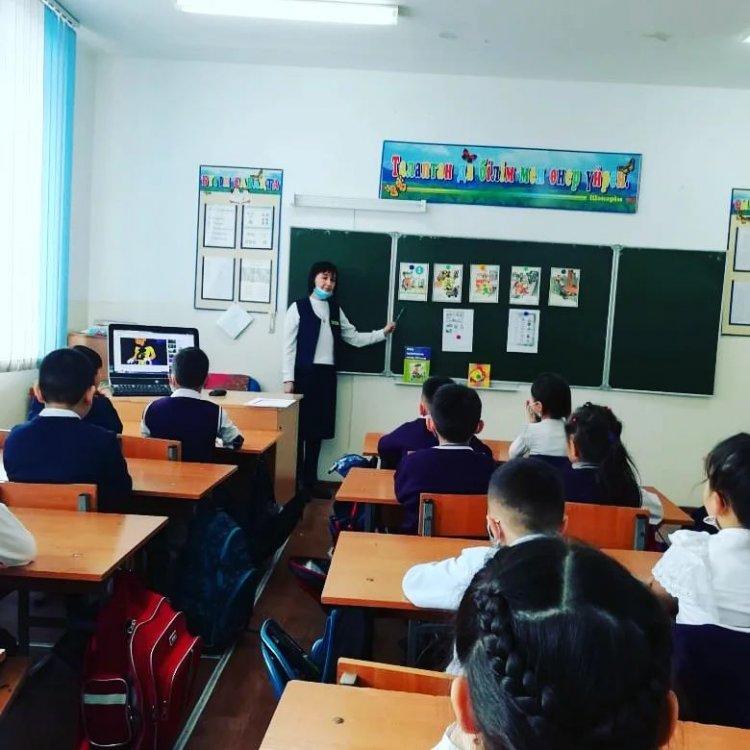 14-23 ақпан аралығындағы "Балалардың жолдағы қауіпсіздігі" тақырыбындағы жедел алдын алу шараларына байланысты 1 "Ә" сыныбындағы тәрбие сағаты. Сынып жетекшісі: Балықбай Р.С.