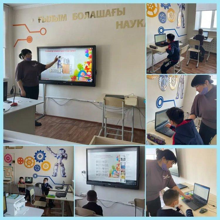 «Ақпараттық мәдениет» үйірме жұмыстары жүргізілуде.