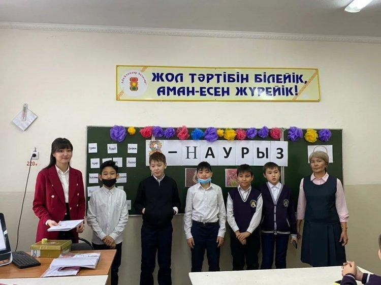 6 "Г" сыныбындағы 8 наурызға арналған "Қыз өмірдің қызғалдағы" атты тәрбие сағаты. Сынып жетекшісі: Жырғаланова Ж.А.