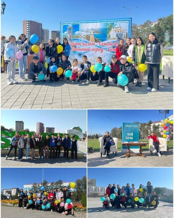Қазақ мәдениетінің ордасы, Алаш астанасы — Семей қаласының атаулы күніне арналған мерекелік концертке тарих пәні мұғлімдері де ат салысты.