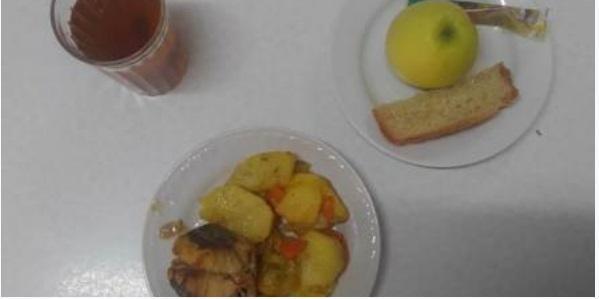 Әлеуметтік аз қамтылған отбысынан шыққан балалардың сәрсенбі күнгі мәзірі