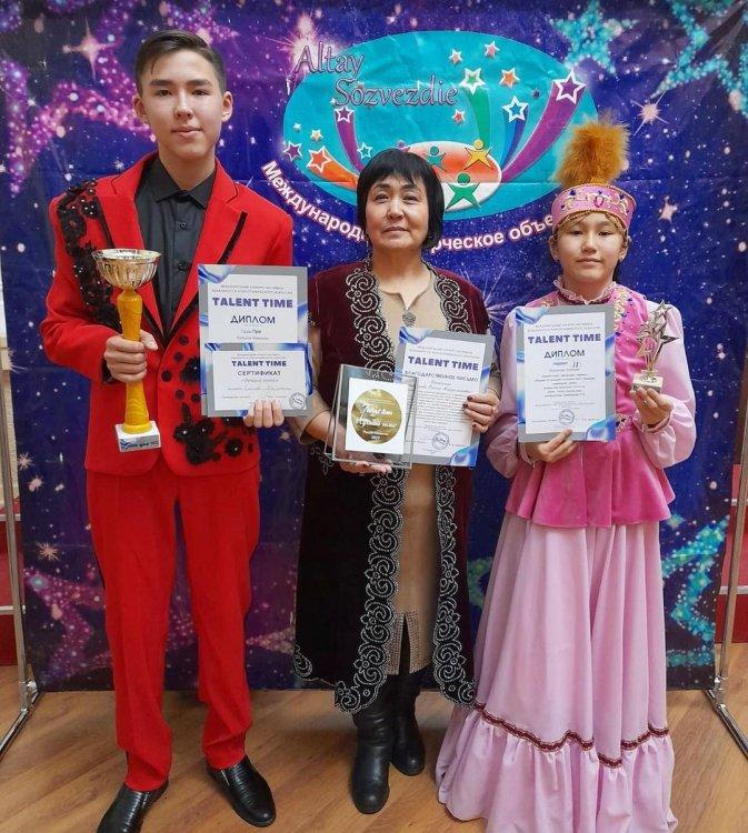 “Talent time” халықаралық байқау-фестивальінде “Ыбырай Алтынсарин атындағы № 37 гимназиясы” КММ-нің