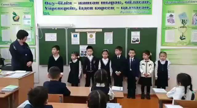 13.12.2022 ж. Тәуелсіздік күні қарсаңында 1 "Г" сыныбында "Тәуелсіздік-ел тірегі" тақырыбында тәрбие сағаты өтті.