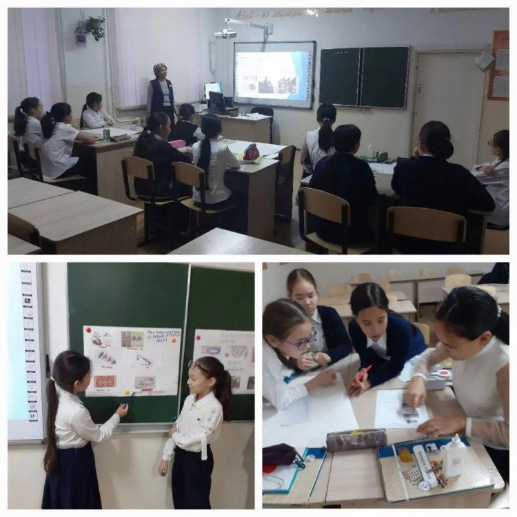 09.12.2022 күні көркем еңбек пәні мұғалімі Жырғаланова Ж.А. 5"Ә"сыныбында "Өру өнері. Өру түрлері. Материалдар және нобай жасау" тақырыбында ашық сабақ өткізді.
