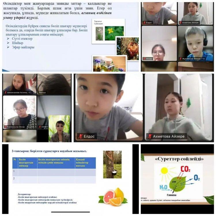 13.01.2023 жылы 7 «А» сыныбында қашықтықтан өткен биология сабағы. Пән мұғалімі: Абдуллаева Анар Ержанқызы