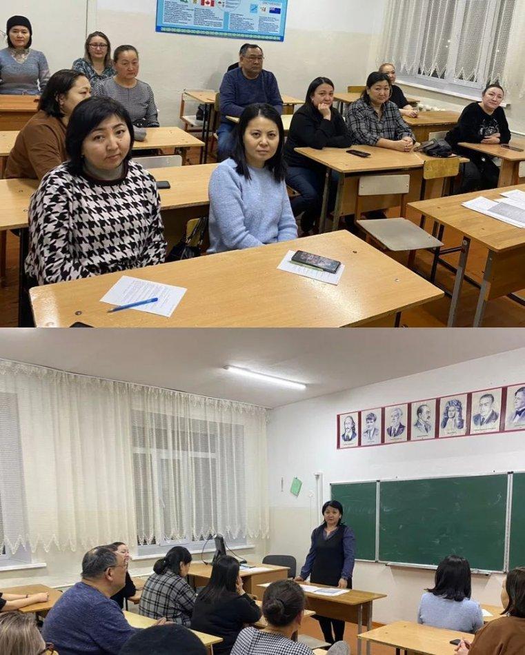 20.01.23ж 11 "В" сыныбында "Кәсіби бағдар беру-тұлға болашағының кепілі" II тоқсанның қорытындысы, "Менің сыныбым-менің ұжымым" білім алушылардың ҰБТ дайындығына мониторинг.