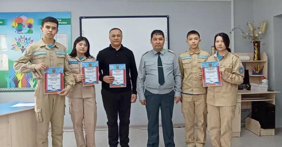 Жалпы білім беретін пәндер бірлестігінің онкүндігі аясында ұйымдастырылған "Әскери патриоттық" сайыста "Жас сарбаз" команда құрамасы І орын иеленді!
