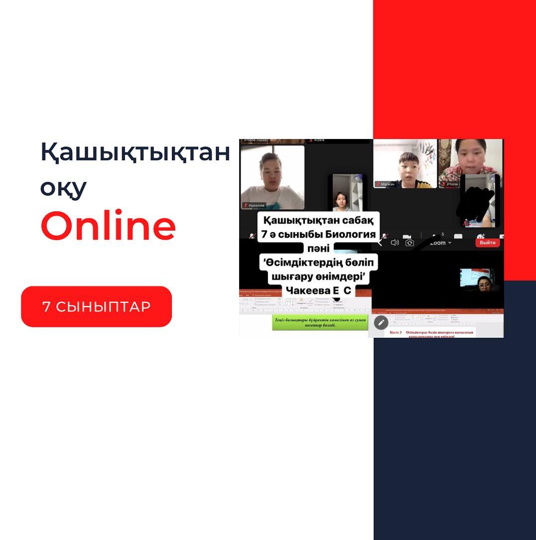 11.01.2024 7-сыныптарда қашықтықтан өткен биология сабағы