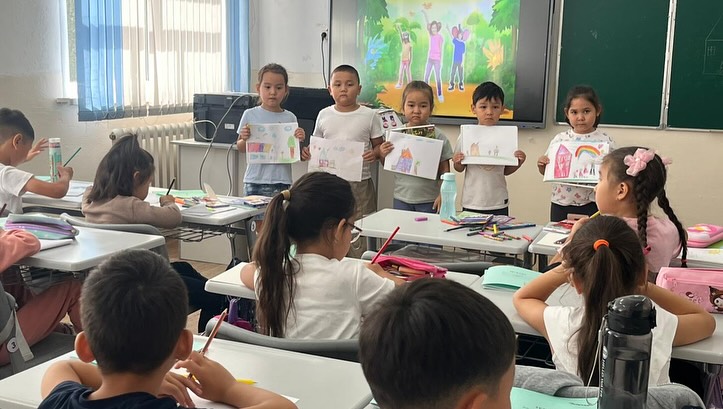 19.08.2025 күні “Балақайлар” мектебі өз жұмысын жалғастырды.