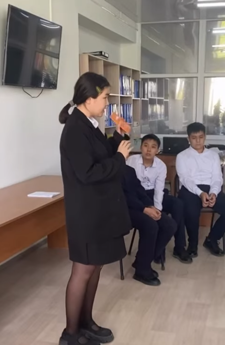 04.09.2025 ж. 8-сынып оқушыларымен Y-PEERS жобасы бойынша танымдық әрі қызықты тренинг ұйымдастырылды.