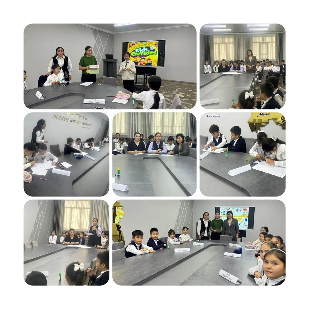 25.09.25ж ағылшын тілі пәні апталығы аясында 4-сыныптар арасында “Let’s learn English “ атты ойын шоуы өтті.