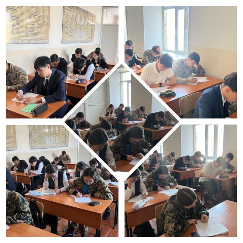 2025 жылдың 17-қазанында 10-11сынып оқушыларына арналған “ Алтын түлек” математикалық олимпиадасының гимназияішілік кезеңі өтуде.