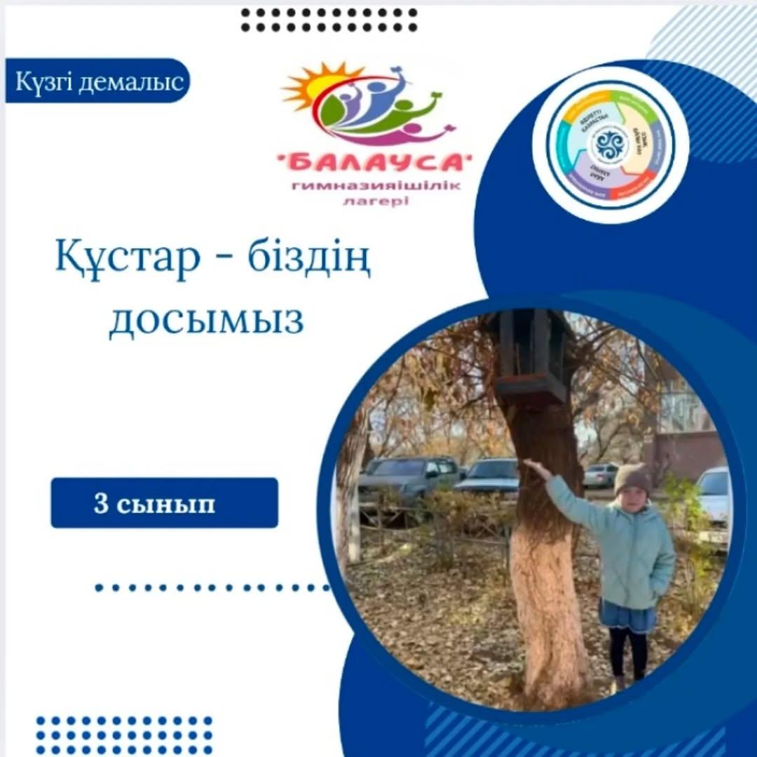 Гимназияішілік "Балауса" онлайн лагерінің жоспарына сәйкес "Адал азамат" біртұтас тәрбие бағдарламасының "Қамқор" жобасы