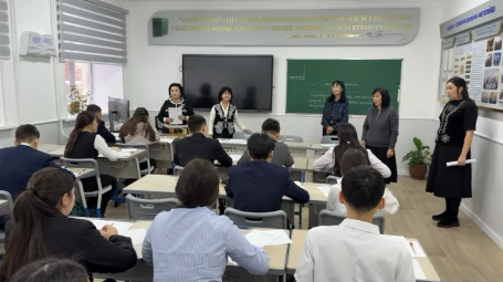 2025 жылдың 07 қараша күні гимназияда қоғамдық - гуманитарлық, бағыт бойынша 5-11 сыньп сыныптар бойынша гимназияішілік олимпиада өтті.